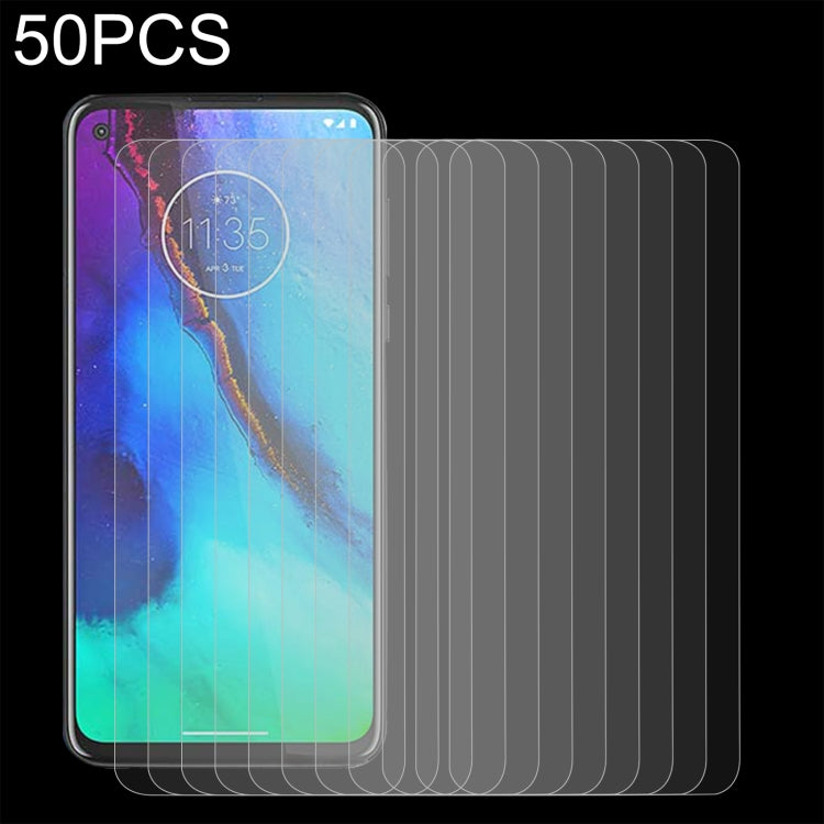 50 PCS 0.26mm 9H 2.5D Tempered Glass Film For Fujitsu Arrows 5G F-51A