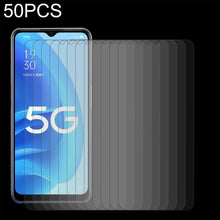 Load image into Gallery viewer, 50 PCS 0.26mm 9H 2.5D Tempered Glass Film For Fujitsu Arrows 5G F-51A