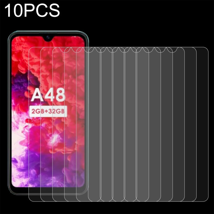 10 PCS 0.26mm 9H 2.5D Tempered Glass Film, For Tecno A15 (10 PCS), For Tecno A32F (10 PCS), For Infinix HOT 10 Play G25 (10 PCS), For Umidigi A11S (10 PCS), For Infinix HOT 11S (10 PCS), For Tecno NOTE 4 (10 PCS), For Umidigi Bison X10 (10 PCS)        ...