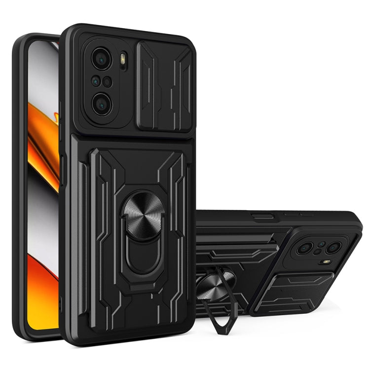 Sliding Camshield Card Phone Case, For Xiaomi Redmi K40/Poco F3/Mi 11i, For Xiaomi Mi 11 Lite, For OPPO Realme C20 / C21, For OPPO Realme C25 / C15, For OPPO Realme 8 / 8 Pro