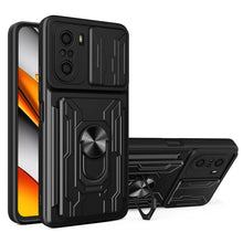 Load image into Gallery viewer, Sliding Camshield Card Phone Case, For Xiaomi Redmi K40/Poco F3/Mi 11i, For Xiaomi Mi 11 Lite, For OPPO Realme C20 / C21, For OPPO Realme C25 / C15, For OPPO Realme 8 / 8 Pro