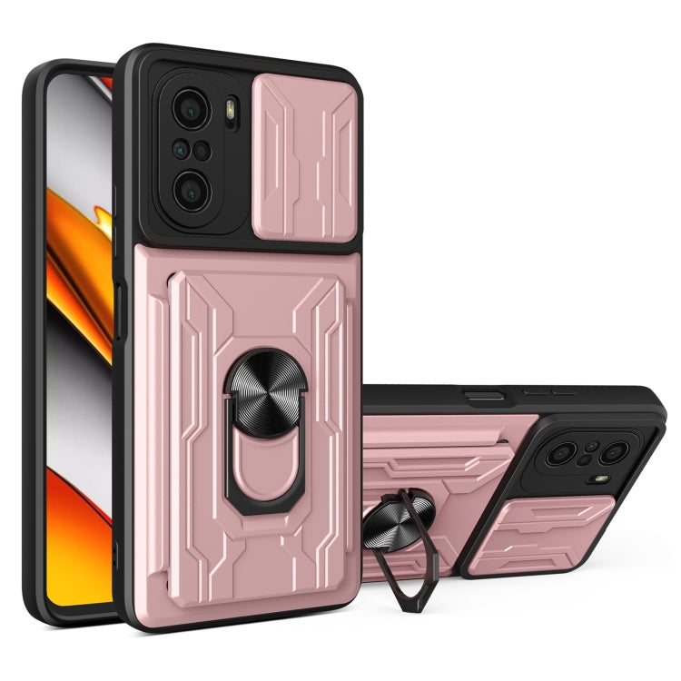 Sliding Camshield Card Phone Case, For Xiaomi Redmi K40/Poco F3/Mi 11i, For Xiaomi Mi 11 Lite, For OPPO Realme C20 / C21, For OPPO Realme C25 / C15, For OPPO Realme 8 / 8 Pro
