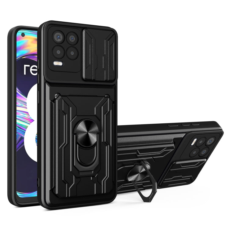 Sliding Camshield Card Phone Case, For Xiaomi Redmi K40/Poco F3/Mi 11i, For Xiaomi Mi 11 Lite, For OPPO Realme C20 / C21, For OPPO Realme C25 / C15, For OPPO Realme 8 / 8 Pro