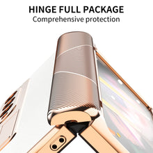 Load image into Gallery viewer, Electroplated Armor Cross Texture Phone Case, For Samsung Galaxy Z Fold3 5G, For Samsung Galaxy Z Fold2 5G