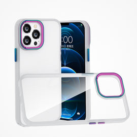 Colorful Metal Lens Ring Phone Case, For iPhone 12 Pro Max, For iPhone 11, For iPhone 11 Pro, For iPhone 11 Pro Max