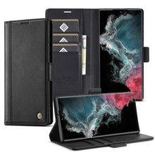 Load image into Gallery viewer, LC.IMEEKE PU + TPU Skin-friendly Feeling Leather Phone Case, For Samsung Galaxy S22 Ultra, For Samsung Galaxy S22, For Samsung Galaxy A13 5G