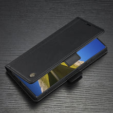 Load image into Gallery viewer, LC.IMEEKE PU + TPU Skin-friendly Feeling Leather Phone Case, For Samsung Galaxy S22 Ultra, For Samsung Galaxy S22, For Samsung Galaxy A13 5G