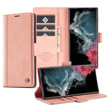 Load image into Gallery viewer, LC.IMEEKE PU + TPU Skin-friendly Feeling Leather Phone Case, For Samsung Galaxy S22 Ultra, For Samsung Galaxy S22, For Samsung Galaxy A13 5G