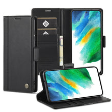 Load image into Gallery viewer, LC.IMEEKE PU + TPU Skin-friendly Feeling Leather Phone Case, For Samsung Galaxy S22 Ultra, For Samsung Galaxy S22, For Samsung Galaxy A13 5G