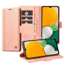 Load image into Gallery viewer, LC.IMEEKE PU + TPU Skin-friendly Feeling Leather Phone Case, For Samsung Galaxy S22 Ultra, For Samsung Galaxy S22, For Samsung Galaxy A13 5G