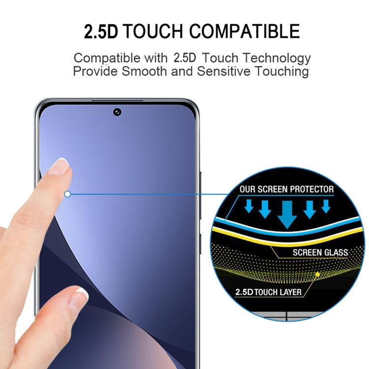 25 PCS 9H HD 3D Curved Edge Tempered Glass Film, For Xiaomi 12X / 12 (25 PCS)