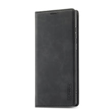 Load image into Gallery viewer, LC.IMEEKE Soft PU + TPU Magnetic Skin-friendly Feeling Leather Phone Case, For Samsung Galaxy S22 Ultra, For Samsung Galaxy S22