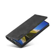 Load image into Gallery viewer, LC.IMEEKE Soft PU + TPU Magnetic Skin-friendly Feeling Leather Phone Case, For Samsung Galaxy S22 Ultra, For Samsung Galaxy S22