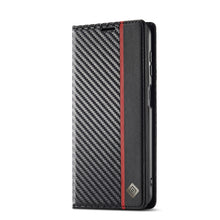 Load image into Gallery viewer, LC.IMEEKE Carbon Fiber Horizontal Flip Leather Phone Case, For Samsung Galaxy A13 5G, For Samsung Galaxy S22 Ultra 5G