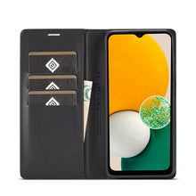Load image into Gallery viewer, LC.IMEEKE Carbon Fiber Horizontal Flip Leather Phone Case, For Samsung Galaxy A13 5G, For Samsung Galaxy S22 Ultra 5G