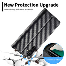 Load image into Gallery viewer, LC.IMEEKE Carbon Fiber Horizontal Flip Leather Phone Case, For Samsung Galaxy A13 5G, For Samsung Galaxy S22 Ultra 5G