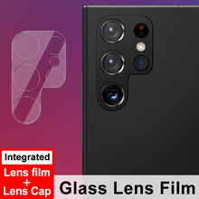 Load image into Gallery viewer, imak Integrated Rear Camera Lens Tempered Glass Film with Lens Cap, For Samsung Galaxy S22 Ultra 5G