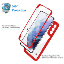 Load image into Gallery viewer, Acrylic + TPU 360 Degrees Full Coverage Shockproof Phone Case, For Samsung Galaxy S21 5G, For Samsung Galaxy A13 5G, For Samsung Galaxy A32 4G, For Samsung Galaxy A32 5G, For Samsung Galaxy A51 4G, For Samsung Galaxy A52 5G / 4G, For Samsung Galaxy A71...