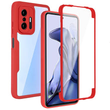 Load image into Gallery viewer, Acrylic + TPU 360 Degrees Full Coverage Shockproof Phone Case, For Xiaomi Mi 11, For Xiaomi Mi 11 Lite, For Xiaomi Mi 11T / 11T Pro, For Xiaomi Redmi Note 11 5G China, For Xiaomi Redmi Note 11 Pro / Note 11 Pro+