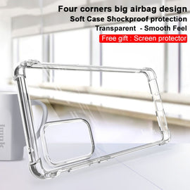 imak Airbag TPU Case with Screen Protector, For Samsung Galaxy A73, For Motorola Edge X30, For Motorola Moto G51 5G, For Motorola Moto G200 5G / Edge S30 5G