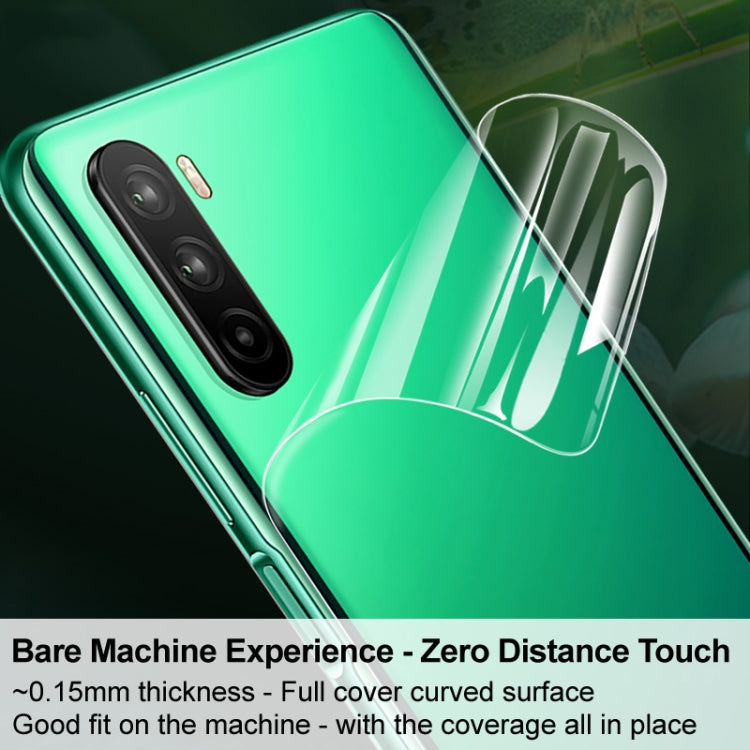 2 PCS imak Curved Full Screen Protector Hydrogel Film Back Protector, For Samsung Galaxy S21 FE 5G