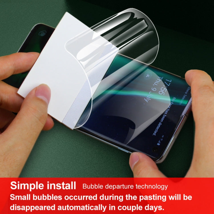 2 PCS imak Curved Full Screen Protector Hydrogel Film Back Protector, For Samsung Galaxy S21 FE 5G