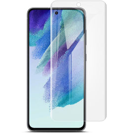 2 PCS imak Curved Full Screen Hydrogel Film Front Protector, For Samsung Galaxy S21 FE 5G