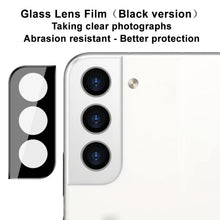 Load image into Gallery viewer, imak Rear Camera Lens Glass Film Black Version, For Samsung Galaxy S22 5G / S22+ 5G