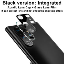 Load image into Gallery viewer, imak Integrated Rear Camera Lens Tempered Glass Film Black Version, For Samsung Galaxy S22 Ultra 5G