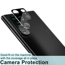 Load image into Gallery viewer, imak Integrated Rear Camera Lens Tempered Glass Film Black Version, For Samsung Galaxy S22 Ultra 5G