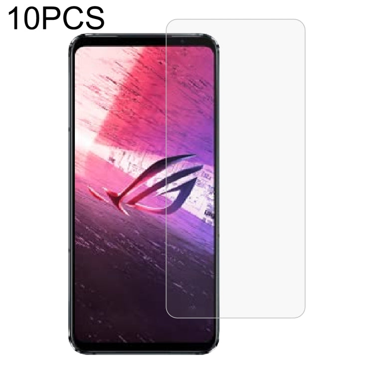10 PCS 0.26mm 9H 2.5D Tempered Glass Film, For Cubot J10 (10 PCS), For Cubot KingKong 5 (10 PCS), For Coolpad Cool 20 Pro (10 PCS), For HTC Wildfire E2 Plus (10 PCS), For Asus ROG Phone 5s / 5s Pro (10 PCS)