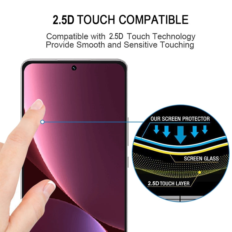 Full Glue 9H HD 3D Curved Edge Tempered Glass Film, For Xiaomi 12 Pro (1 PC)