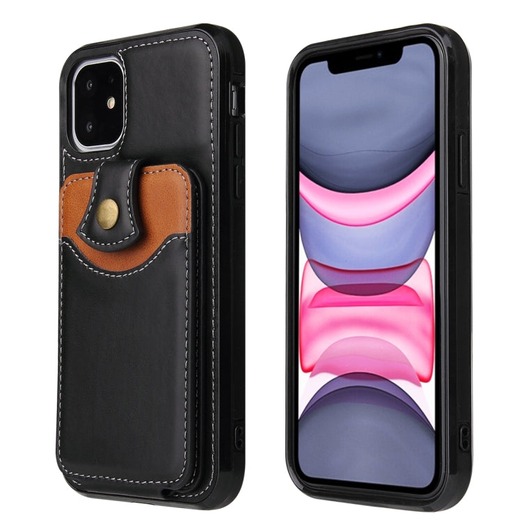 Soft Skin Leather Wallet Bag Phone Case, For iPhone 11