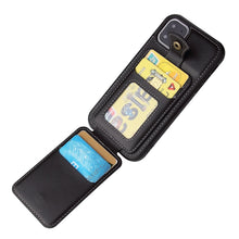 Load image into Gallery viewer, Soft Skin Leather Wallet Bag Phone Case, For iPhone 11