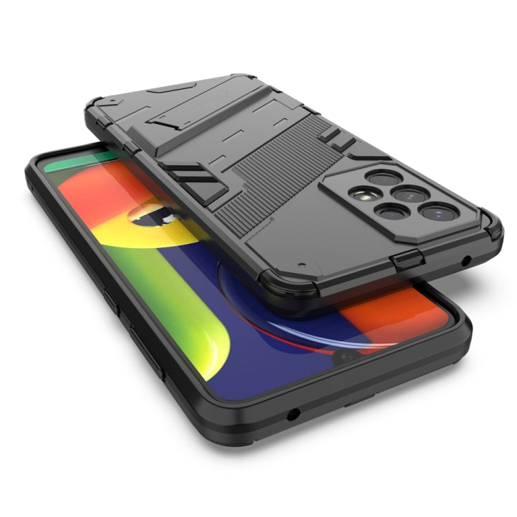 Punk Armor 2 in 1 PC + TPU Shockproof Phone Case with Invisible Holder, For Samsung Galaxy A33 5G, For Samsung Galaxy A53 5G, For Samsung Galaxy A73 5G