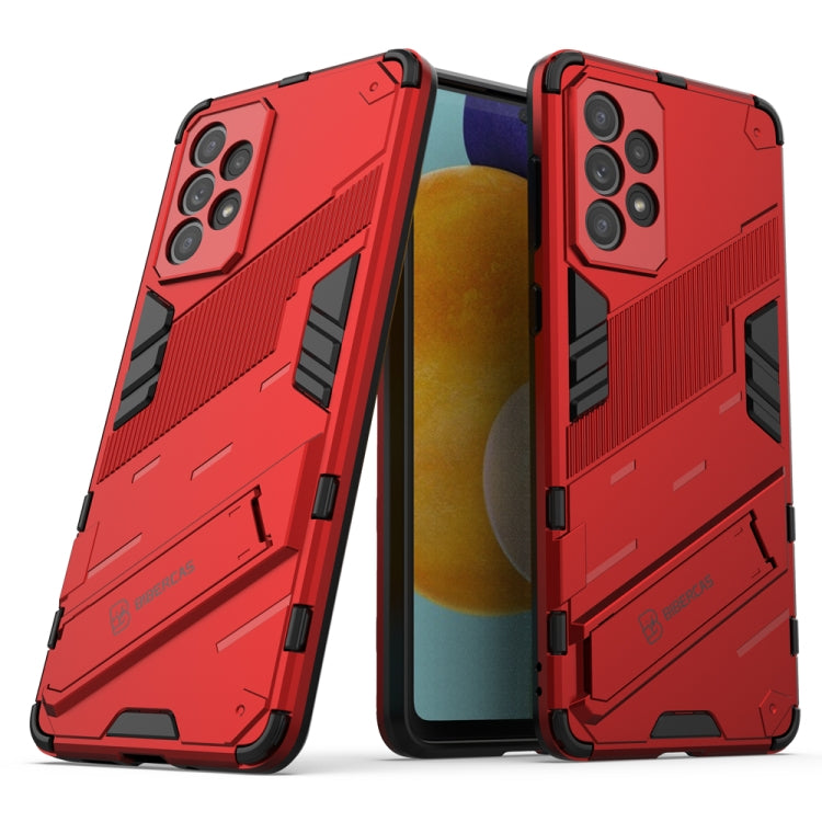 Punk Armor 2 in 1 PC + TPU Shockproof Phone Case with Invisible Holder, For Samsung Galaxy A33 5G, For Samsung Galaxy A53 5G, For Samsung Galaxy A73 5G