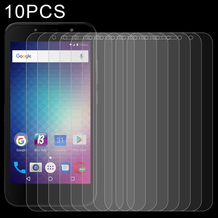 10 PCS 0.26mm 9H 2.5D Tempered Glass Film, For BLU Studio X10+ (10 PCS), For BLU Studio X10L (10 PCS), For BLU C7 (10 PCS), For Wiko Y52 (10 PCS), For BLU G50 Plus (10 PCS), For Wiko Sunny 5 Lite (10 PCS), For BLU G60 (10 PCS), For BLU G80 (10 PCS)    ...