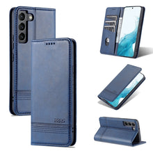 Load image into Gallery viewer, AZNS Magnetic Calf Texture Horizontal Flip Leather Phone Case, For Samsung Galaxy A33 5G, For Samsung Galaxy S22, For Samsung Galaxy S22+