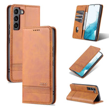 Load image into Gallery viewer, AZNS Magnetic Calf Texture Horizontal Flip Leather Phone Case, For Samsung Galaxy A33 5G, For Samsung Galaxy S22, For Samsung Galaxy S22+