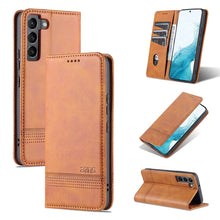 Load image into Gallery viewer, AZNS Magnetic Calf Texture Horizontal Flip Leather Phone Case, For Samsung Galaxy A33 5G, For Samsung Galaxy S22, For Samsung Galaxy S22+