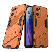 Load image into Gallery viewer, Punk Armor 2 in 1 PC + TPU Shockproof Phone Case with Invisible Holder, For OPPO Reno7 SE 5G, For Xiaomi Mi 12