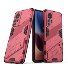 Load image into Gallery viewer, Punk Armor 2 in 1 PC + TPU Shockproof Phone Case with Invisible Holder, For OPPO Reno7 SE 5G, For Xiaomi Mi 12