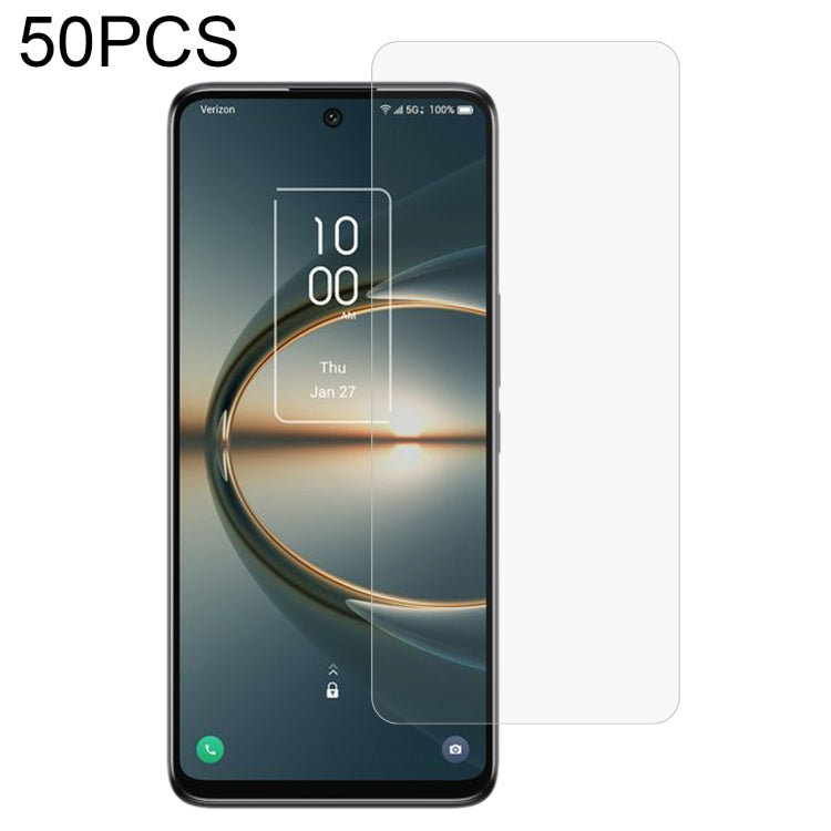 50pcs 0.26mm 9H 2.5D Tempered Glass Film For Realme GT2, For TCL 30 XE 5G / 30 5G (50 PCS), For Nokia 9 PureView (50 PCS), For TCL 30 V 5G (50 PCS), For LG V50S ThinQ 5G(50 PCS), For OPPO Realme GT2 Pro (50 PCS), For OPPO K5 (50 PCS)                   ...