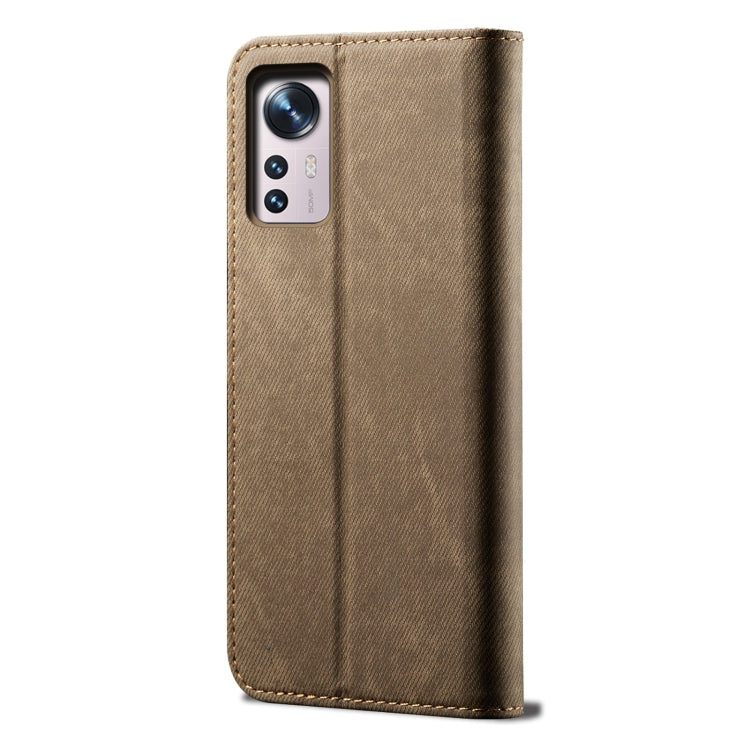 Denim Texture Casual Style Leather Phone Case, For Xiaomi 12/12S, For Xiaomi 12 Pro/12S Pro, For Xiaomi 12X