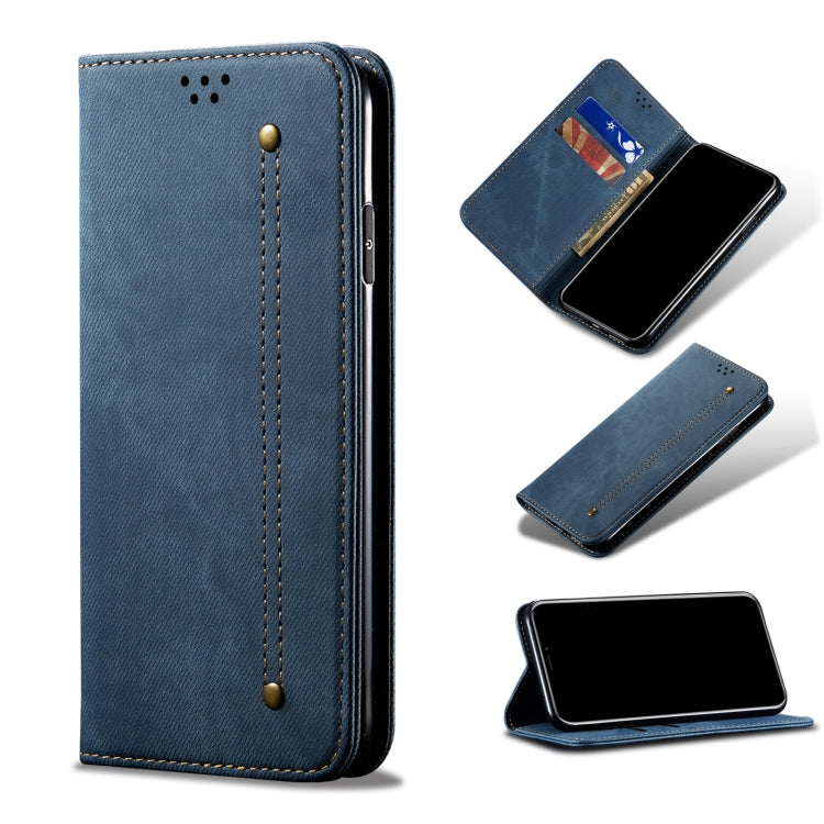 Denim Texture Casual Style Leather Phone Case, For Xiaomi 12/12S, For Xiaomi 12 Pro/12S Pro, For Xiaomi 12X