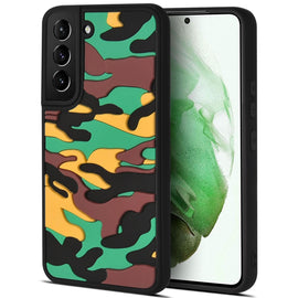 Camouflage Clouds Embossed Skin Feel Silicone Shockproof Phone Case, For Samsung Galaxy S22 5G