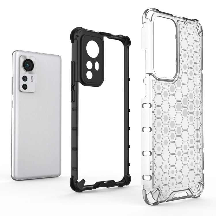 Shockproof Honeycomb PC + TPU Phone Case, For Xiaomi 12 5G, For Xiaomi 12 Pro
