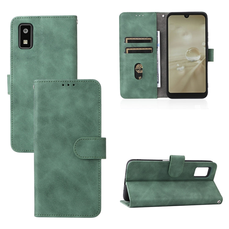 Skin Feel Magnetic Buckle Calf Texture PU Phone Case, For Samsung Galaxy A13 4G, For Sharp Aquos Wish SHG06, For Xiaomi 12 5G, For OnePlus 10 Pro 5G