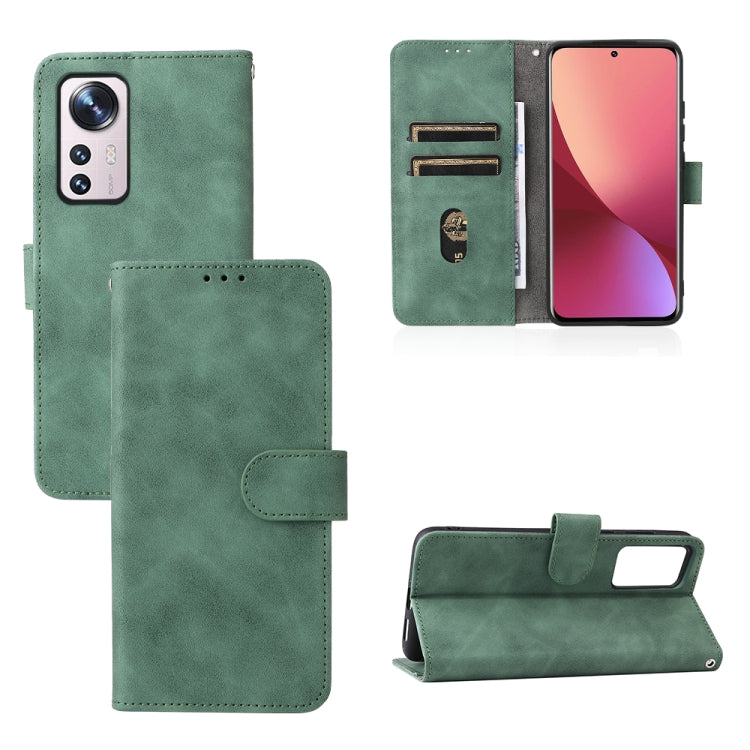 Skin Feel Magnetic Buckle Calf Texture PU Phone Case, For Samsung Galaxy A13 4G, For Sharp Aquos Wish SHG06, For Xiaomi 12 5G, For OnePlus 10 Pro 5G