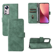 Load image into Gallery viewer, Skin Feel Magnetic Buckle Calf Texture PU Phone Case, For Samsung Galaxy A13 4G, For Sharp Aquos Wish SHG06, For Xiaomi 12 5G, For OnePlus 10 Pro 5G